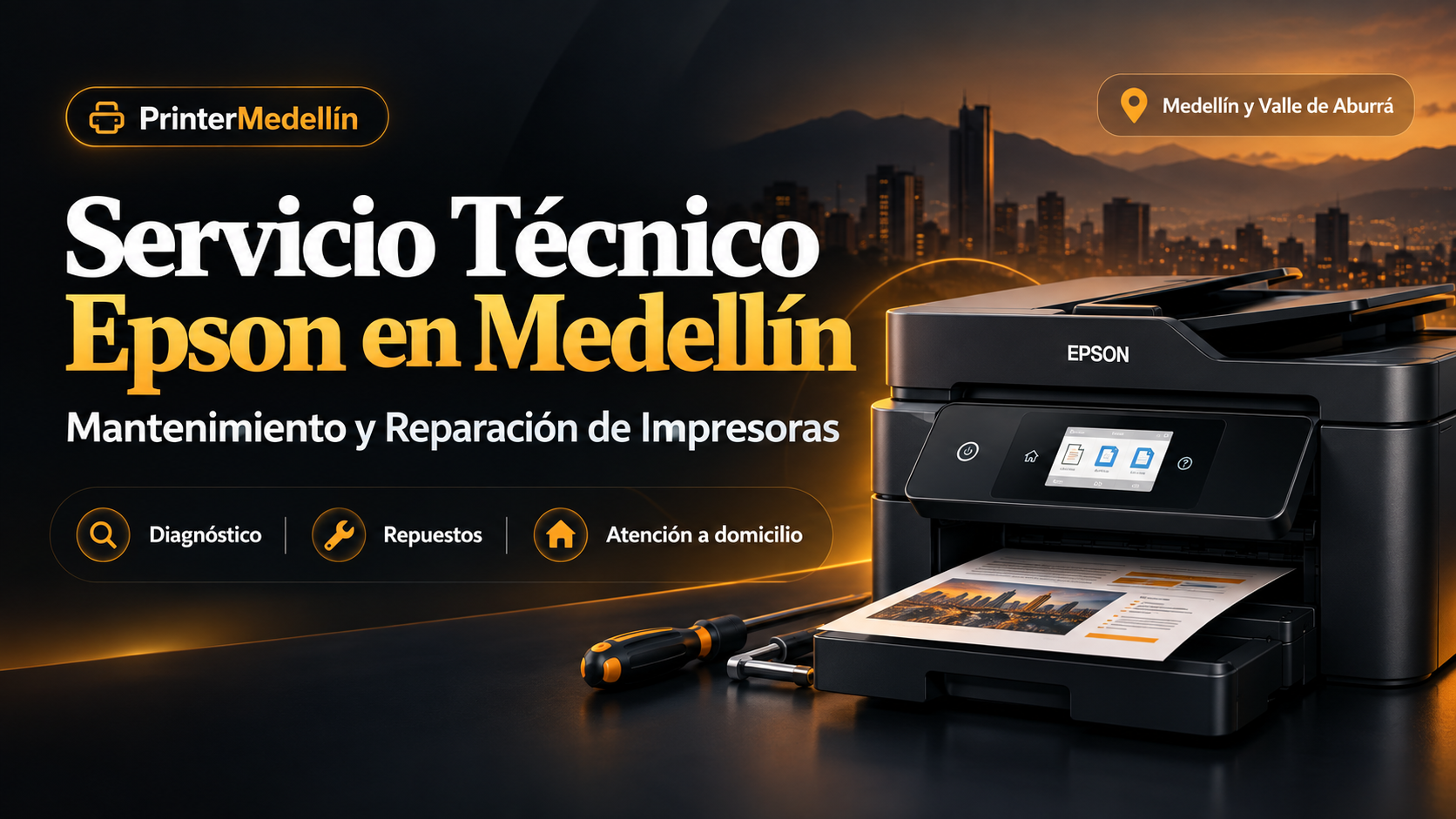 Servicio Técnico Epson en Medellín | Mantenimiento y Reparación